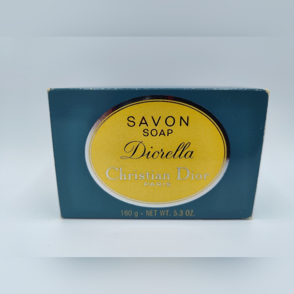 Vintage 1970s DIOR Diorella Luxury Soap 160g Savon Bar With Box